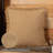 Burlap Natural Square Cotton Pillow Cover & Insert-1847008055