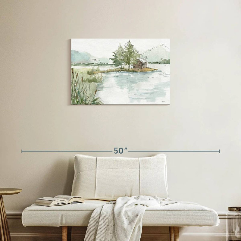 Alvord Serene Lake, 20" H x 30" W