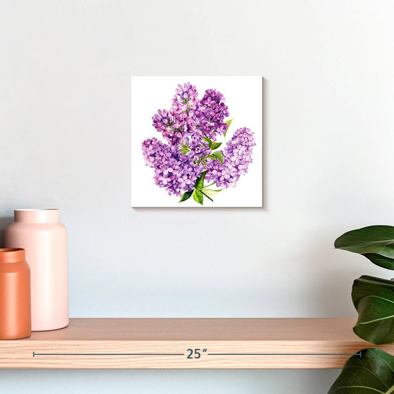 Lilac Cluster, 10" H x 10" W