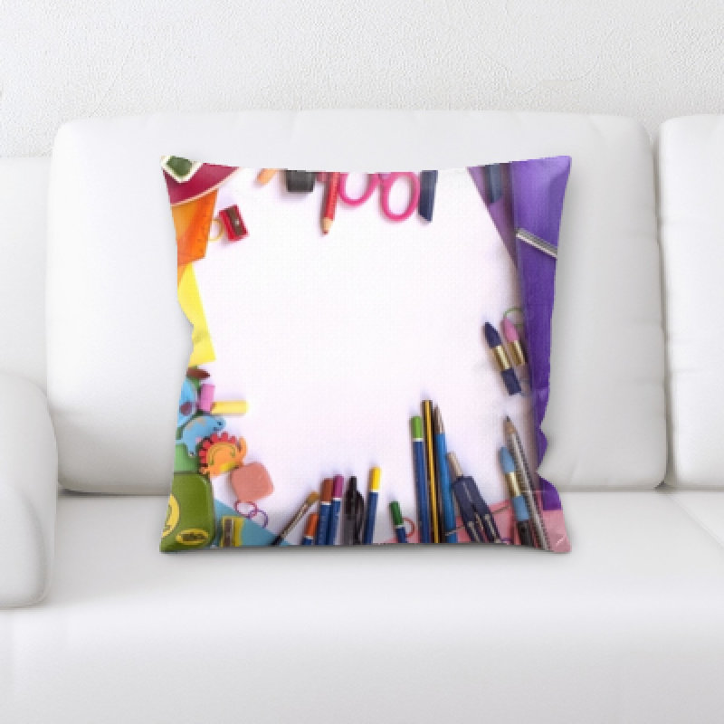 Microsuede Throw Pillow