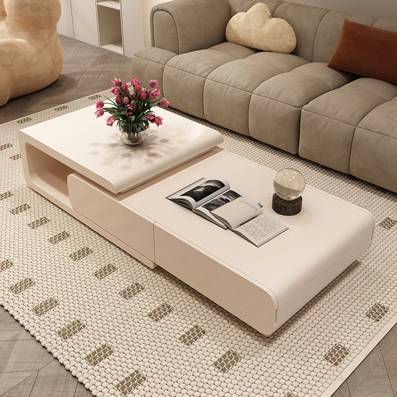 Table basse rétractable de style français
