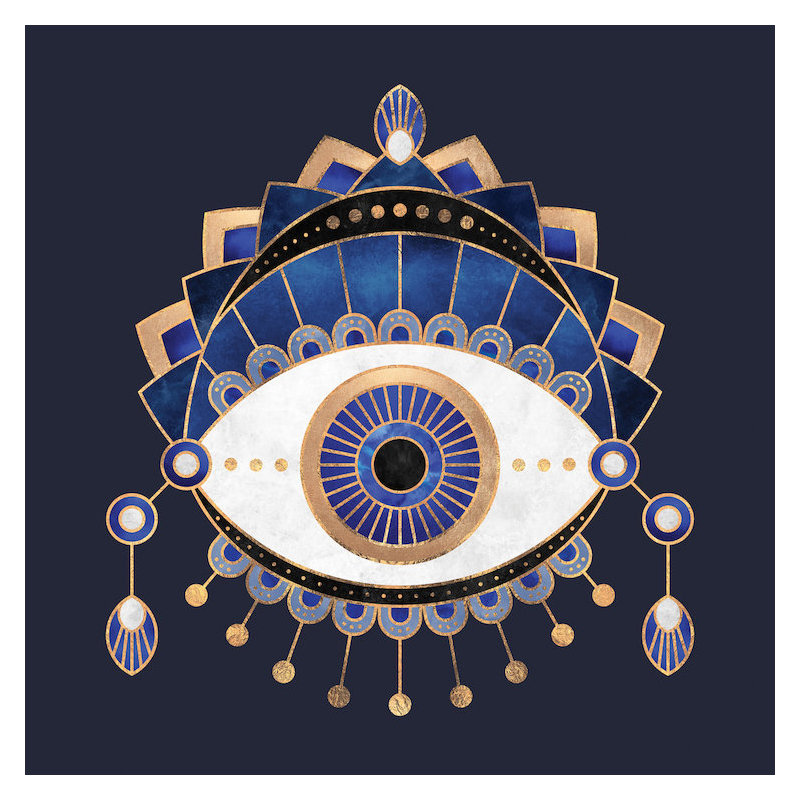 « eye », reproduction d’impression sur toile, H 37 po x l 37 po x P 1,5 po