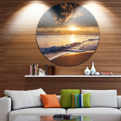 " Sunset over Foaming Waves " Print