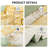7 Piece Floral Comforter Set Soft Microfiber Bedding Set with Sheets for All Seasons-122608033-122608039