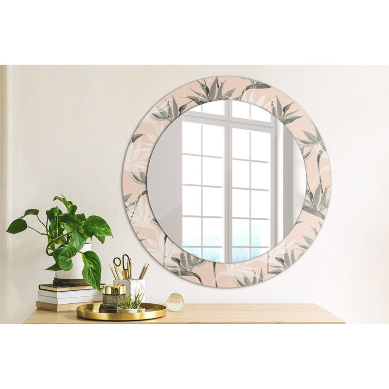 Huldar Glass Flat Wall Mirror