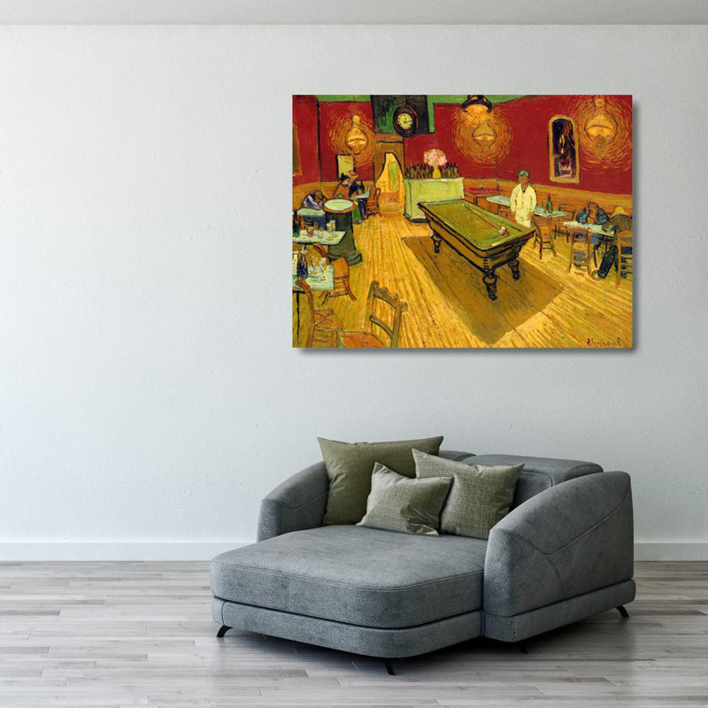 Night Cafe, 28" H x 38" W