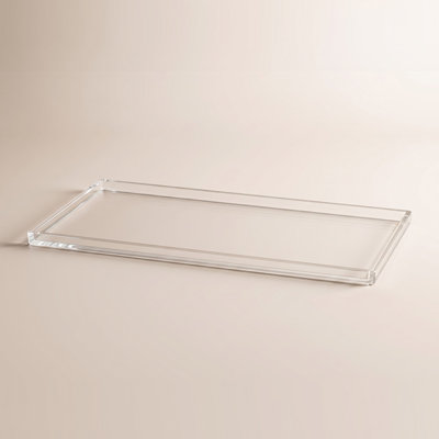 Clear Overflow Feeding Tray