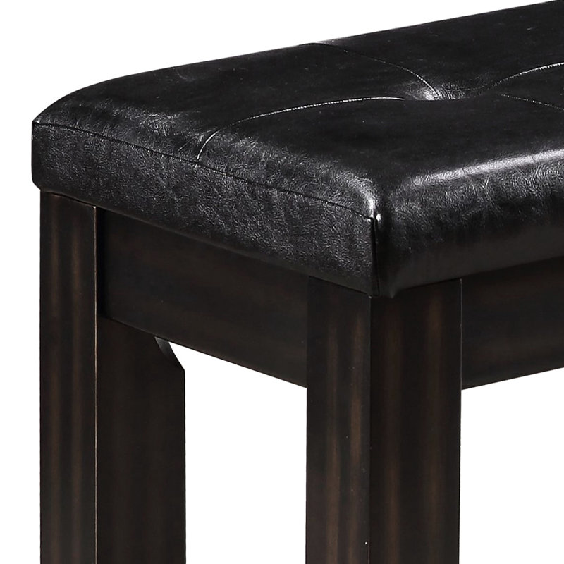 Bench With Tufted Cushion