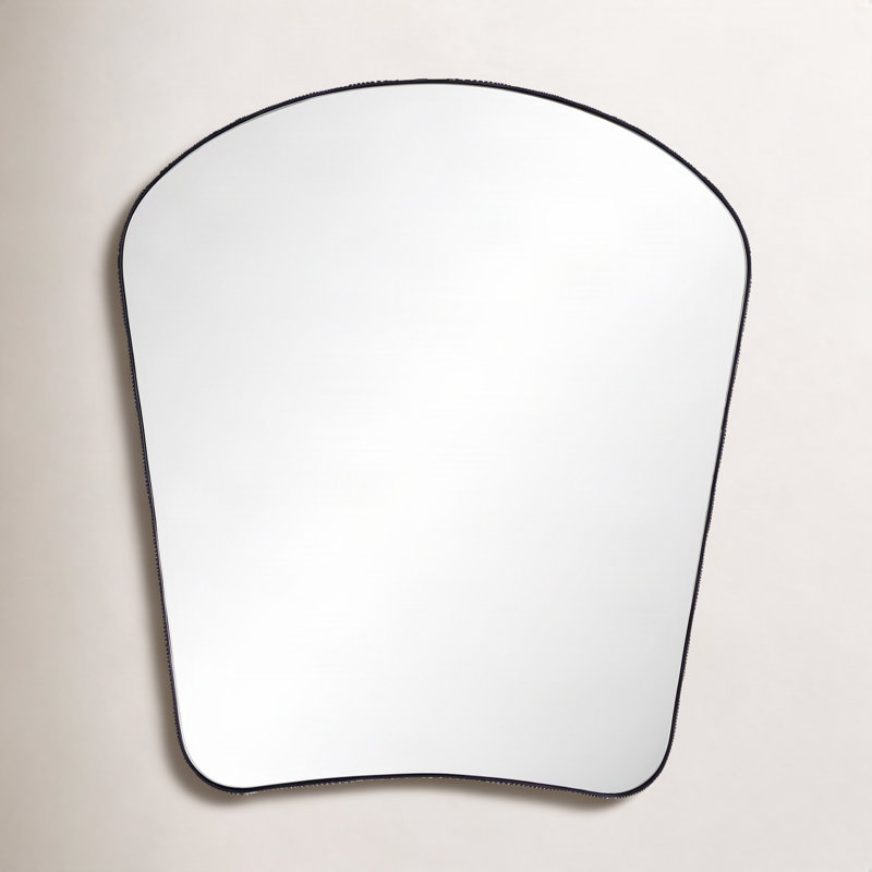 Merona Dresser Mirror, 44" x 39", Matte Black
