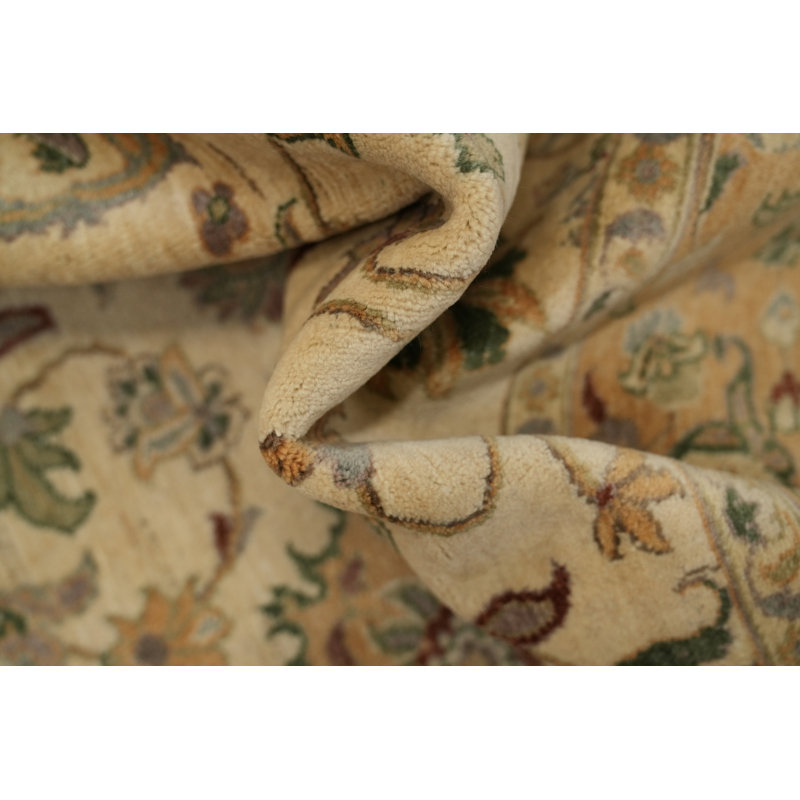 Tapis oriental luxueux à motif floral Peshawar 6 x 9