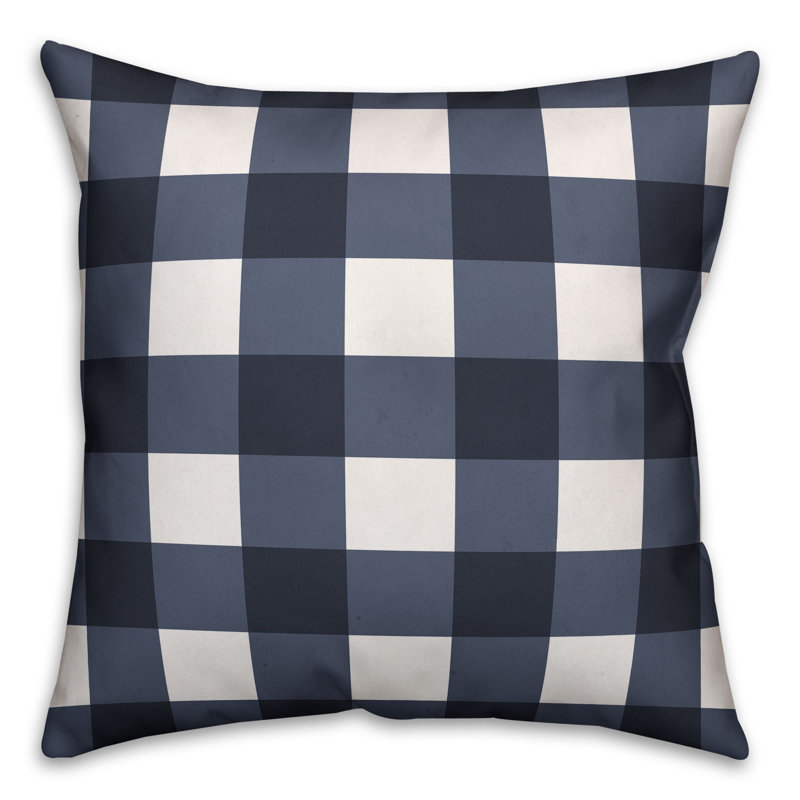  Housse et insert de coussin carré Buffalo