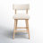 Lando Swivel Upholstered Counter Stool with Solid Wood Frame-936197408-872873350