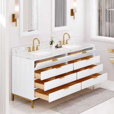 Gervais Double Bathroom Vanity Set