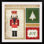 Casse-noisette de Noël «Christmas Art» Nutcracker Joy Square »par Jennifer Pugh, impression