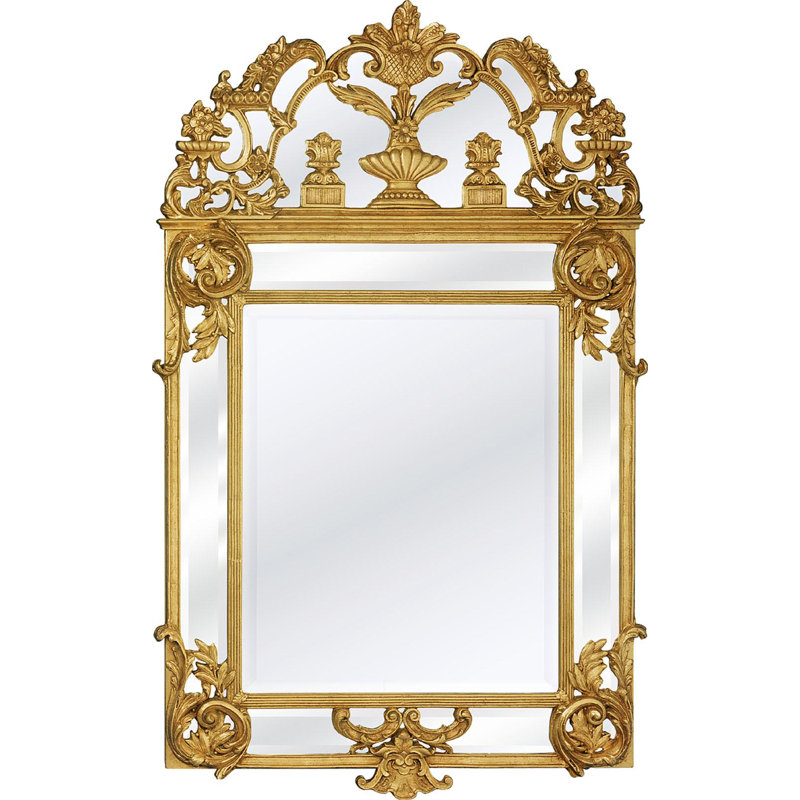 Miroir d’appoint biseauté traditionnel the Empress Eugénie, 76 po x 42 po