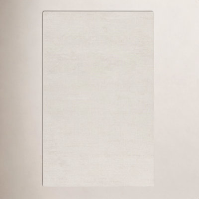 Crowe Wool Light Beige Area Rug