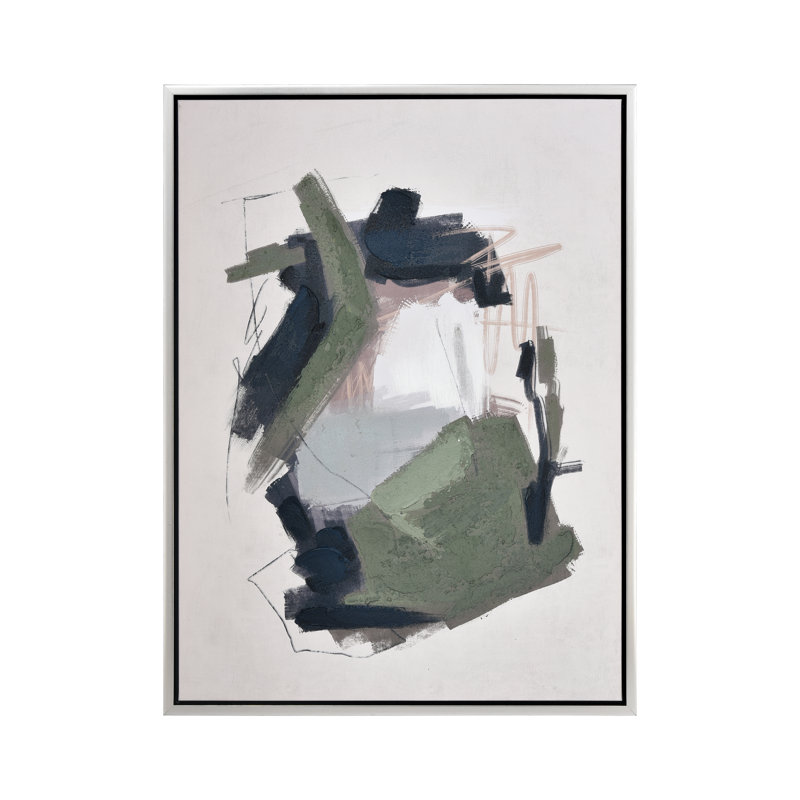 «Beyer II», art mural encadré abstrait