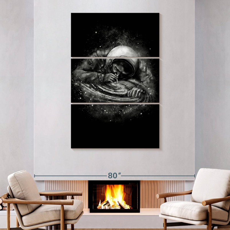 Oberle Space Junkie, 74" H x 48" W
