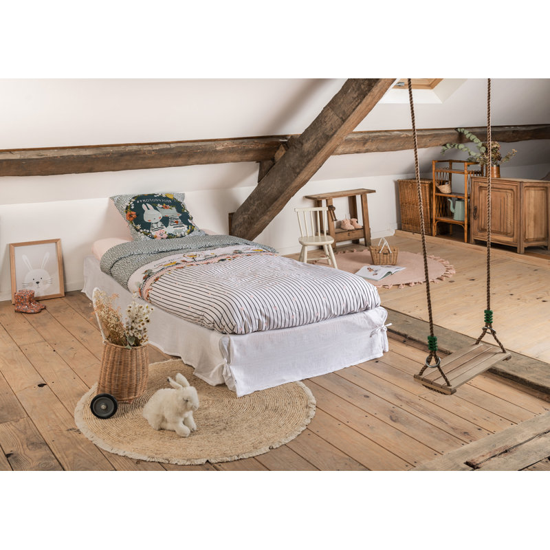 Ute Striped Duvet Cover with Pillowcases, 220 x 240 cm - 2 Pillowcases (63 x 63 cm)