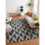 Urbano Geometric Area Rug in Gray-163036948
