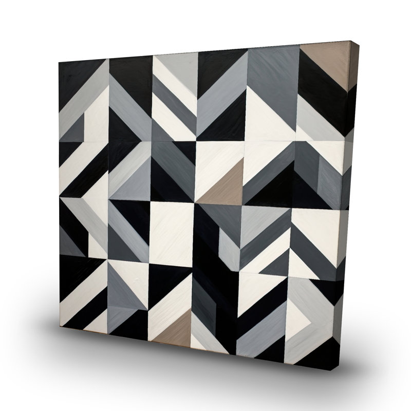 Grid - 32"x32" art on canvas