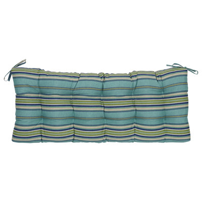 Tufted Outdoor Loveseat Cushion