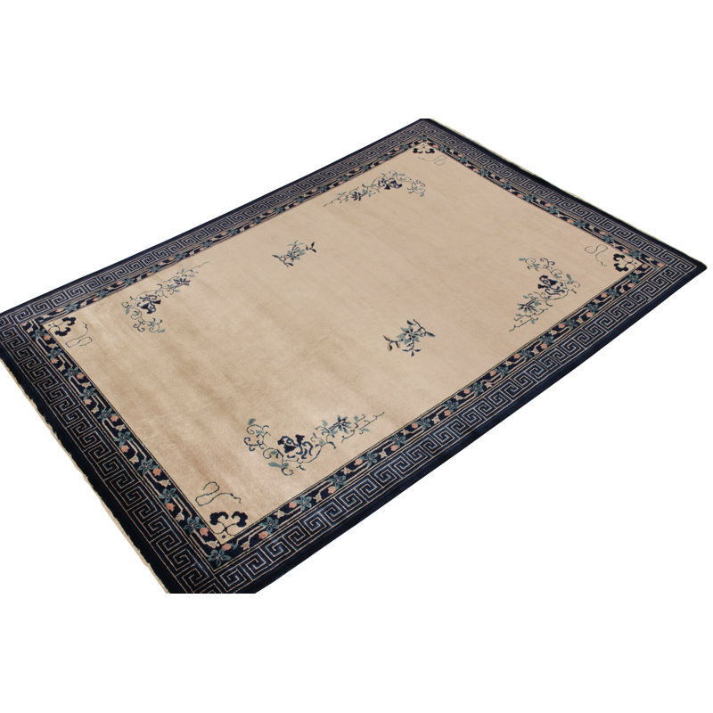 One-of-a-Kind 6'9" X 9'6" Hand Knotted Area Rug