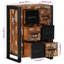50cm Solid Wood Sideboard-2103367304
