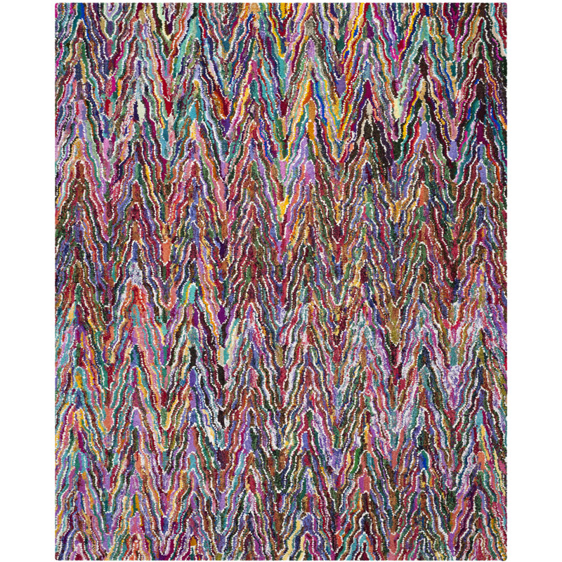 Anaheim Hand Tufted Performance Abstract Rug, Rectangle 2'3" x 4'