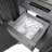 ZLINE Autograph Edition 24 in. 12.4 cu. ft. Column Freezer with Graphite Gray Interior and Matte Black Accents-111693795