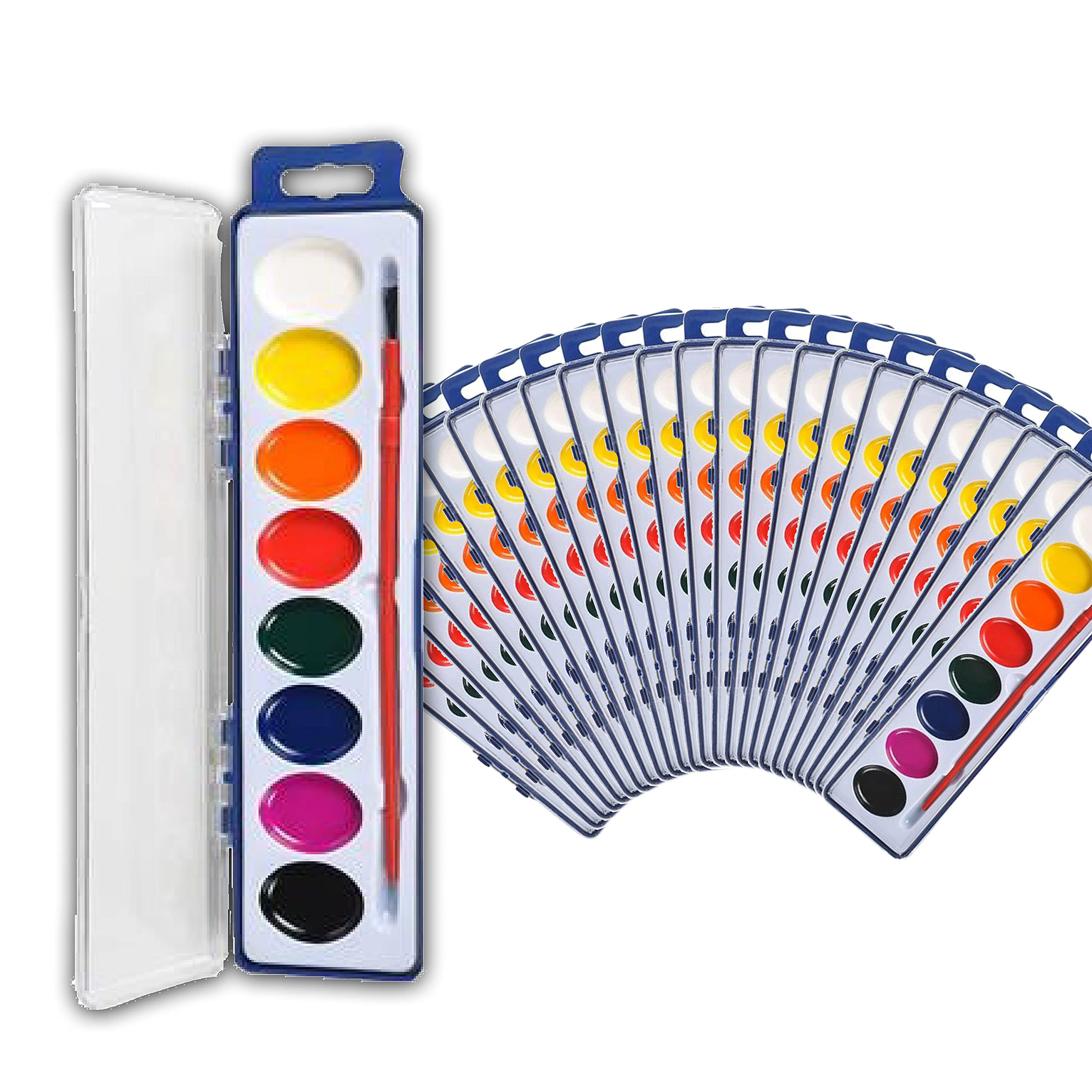 Crayola Washable Watercolor Paint Set, Bulk Art Supplies, Case of