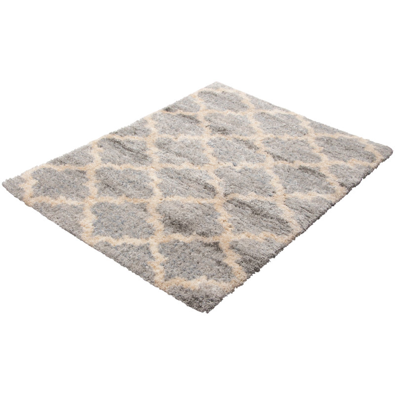 Tapis gris Chayim, Rectangle 7 pi 10 po x 10 pi 2 po