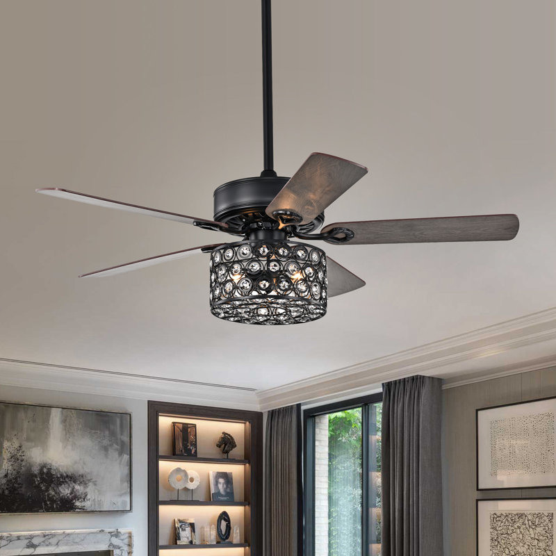 Tankersley 52'' Ceiling Fan with Light Kit