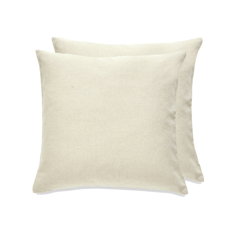 Housse de coussin réversible SEATTLE SOLID, Beige