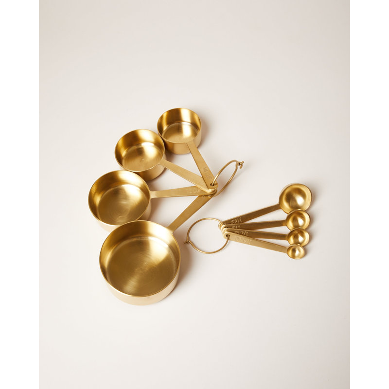 Stowe Measuring Cups - Brushed Gold, Brushed Gold