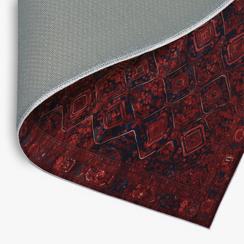Tapis turc intérieur et extérieur brun, Rectangulaire 2 pi x 3 pi