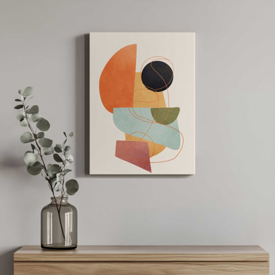 Abstract Shapes 16 by Nadja Print