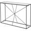 Butoves 120cm Glass Top Console Table