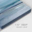 Severn In Cyan I sur impression sur toile-1842425850