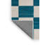Tapis beige à carreaux lavable à la machine-303791591