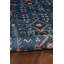 Tapis bleu sarcelle et ivoire lavable à la machine Alburnett-1374416472