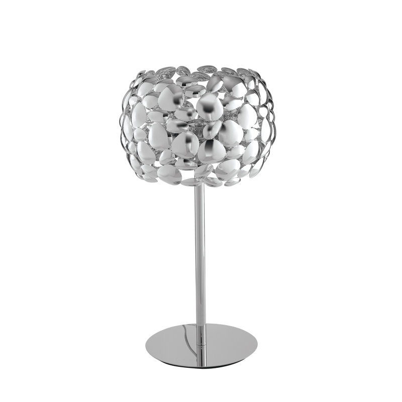 Glines Metal Table Lamp, Grey