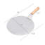 FixtureDisplays Stainless Steel 12'' Pizza Peel