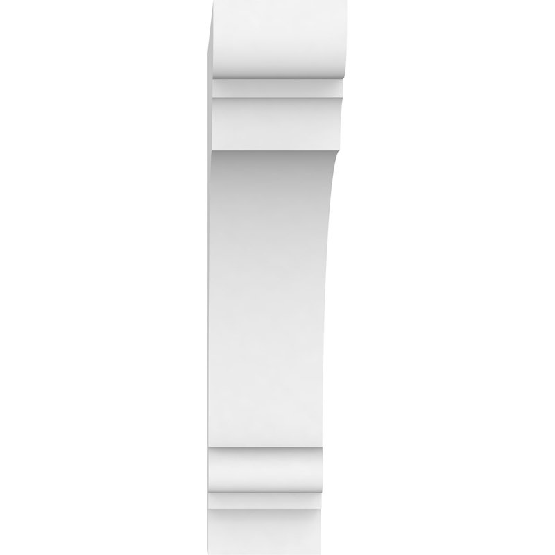 Support Standard Hughes Architectural Grade PVC, H 9 po x l 2 po x p 9 po