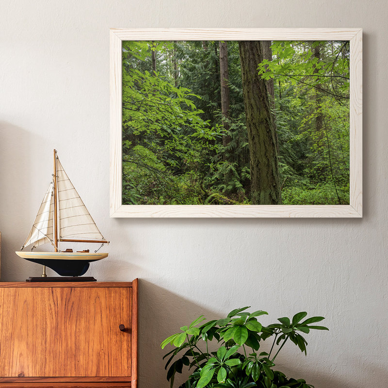 «Calm of the Forest», reproduction d'art sur toile simple, Blanc, H 28 po x l 42 po