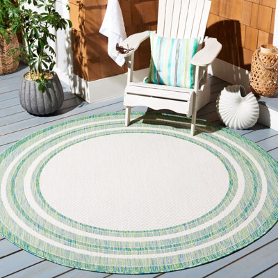 Jeffrie Performance Geometric Indoor/Outdoor Area Rug