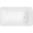 Freestanding 49'' Acrylic Soaking Bathtub, Japanese - Style Square Tub, Glossy White, Corrosion Finish Drainage