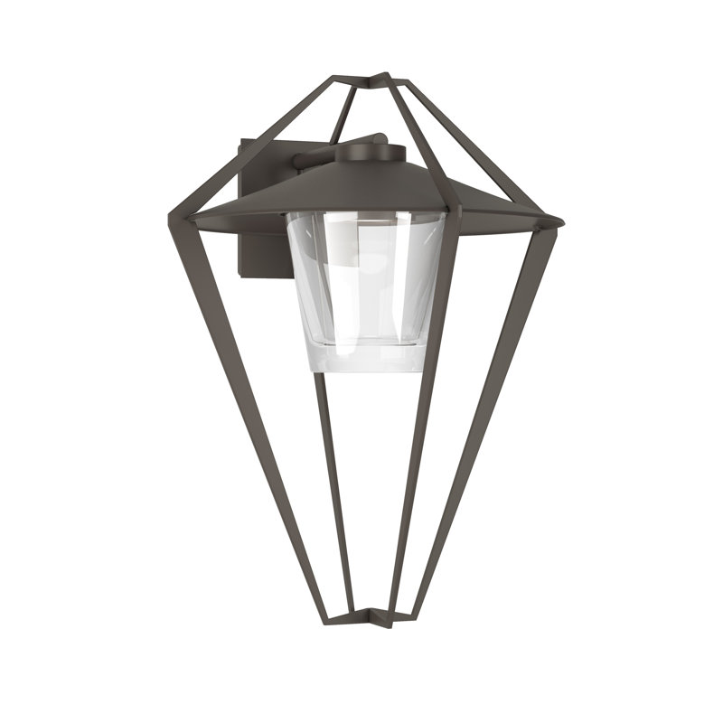 Stellar Outdoor Wall Lantern, Coastal Dark Smoke, 23.5" H x 18.2" W x 18.6" D