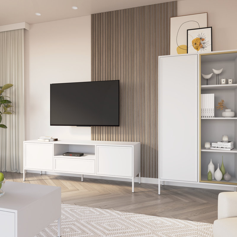 TV Stand for TVs up to 65", White