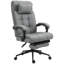 Wedigo Linen Office Chair with Headrest-803670991